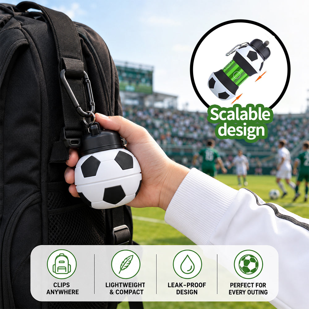 Soccer Water Bottle – Outdoor Sports