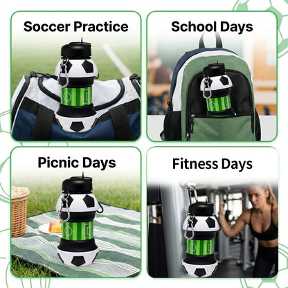 Soccer Water Bottle – Outdoor Sports